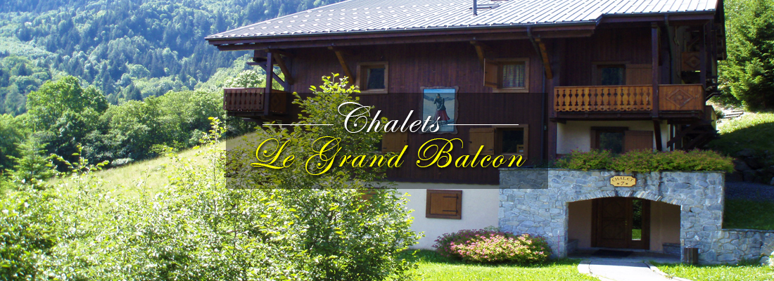 Chalets Le Grand Balcon Les Houches Eté