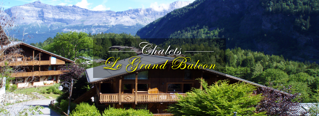 Chalets Le Grand Balcon Les Houches Eté